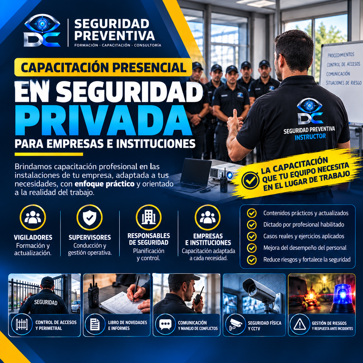 Capacitación en Seguridad Preventiva